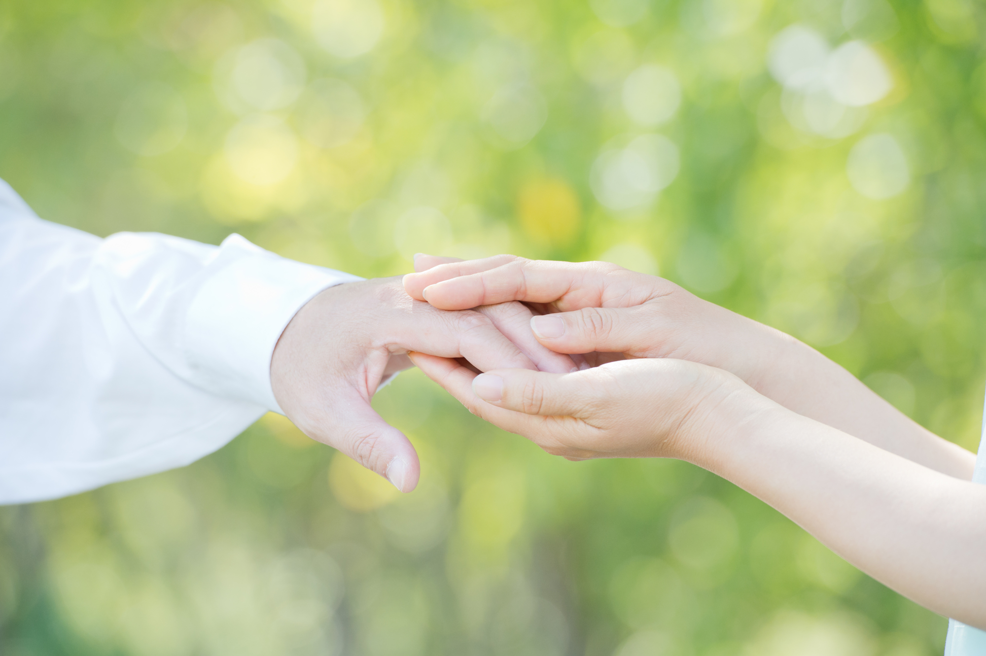 施設で穏やかに過ごす様子